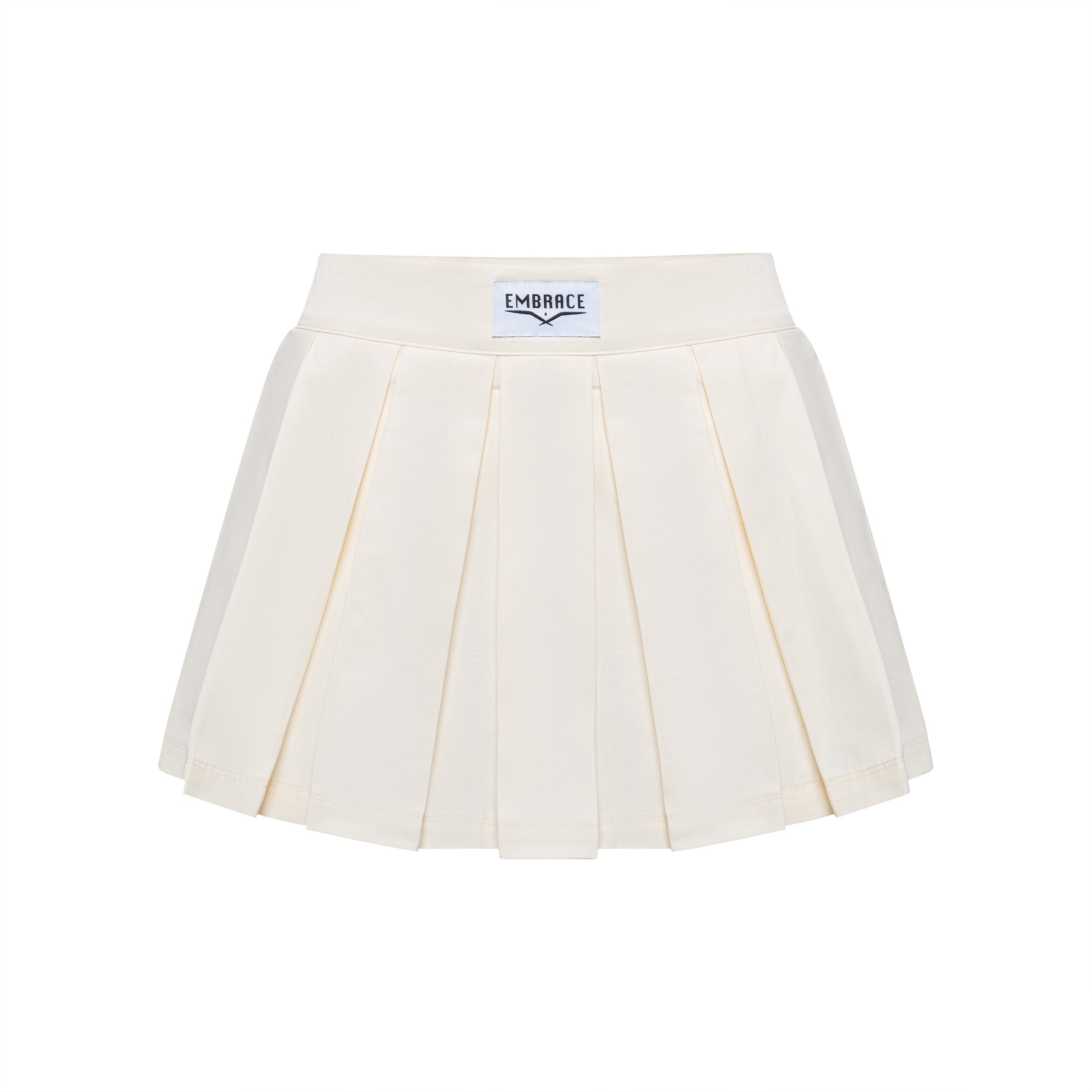 【BAON】Leving Cotton Pleated Mini Skirt Shirred Bubble Mini Skirt OM428 - Korean Women's Fashion